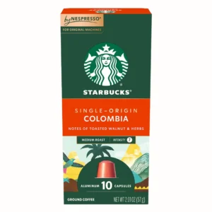 Single Origin Colombia Starbucks Nespresso Coffee Capsules