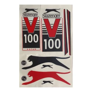 Slazenger V100 3D Embossed Cricket Bat Sticker
