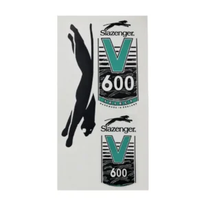Slazenger V600 3D Embossed Cricket Bat Sticker