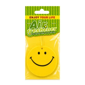 Smiley Face Fruity Scented Car Air Freshener