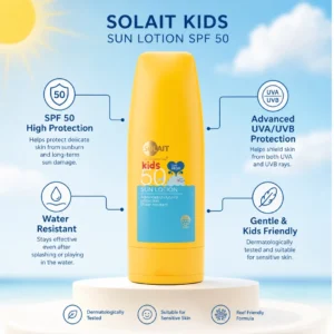 Solait Kids Sun Lotion SPF50+ 200ml