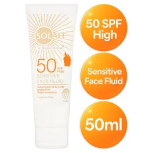Solait SPF50 Sensitive Face Fluid 50ml