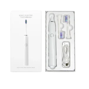 Sonic Electric Rechargeable Toothbrush (White)