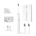 Sonic Electric Rechargeable Toothbrush (White)