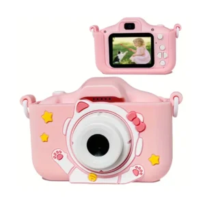 Space Cat Children's Digital Camera (Pink)