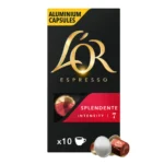 Splendente L’OR Nespresso Coffee Capsules (Without Box)