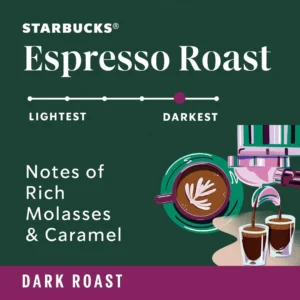 Starbucks Espresso Roast Ground Coffee 340g