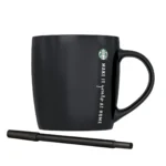 Starbucks Personalisable Black Mug Set with Erasable Pen (Limited Edition)