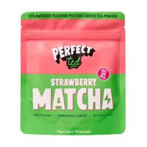 Strawberry Matcha PerfectTed Green Tea Powder 75g