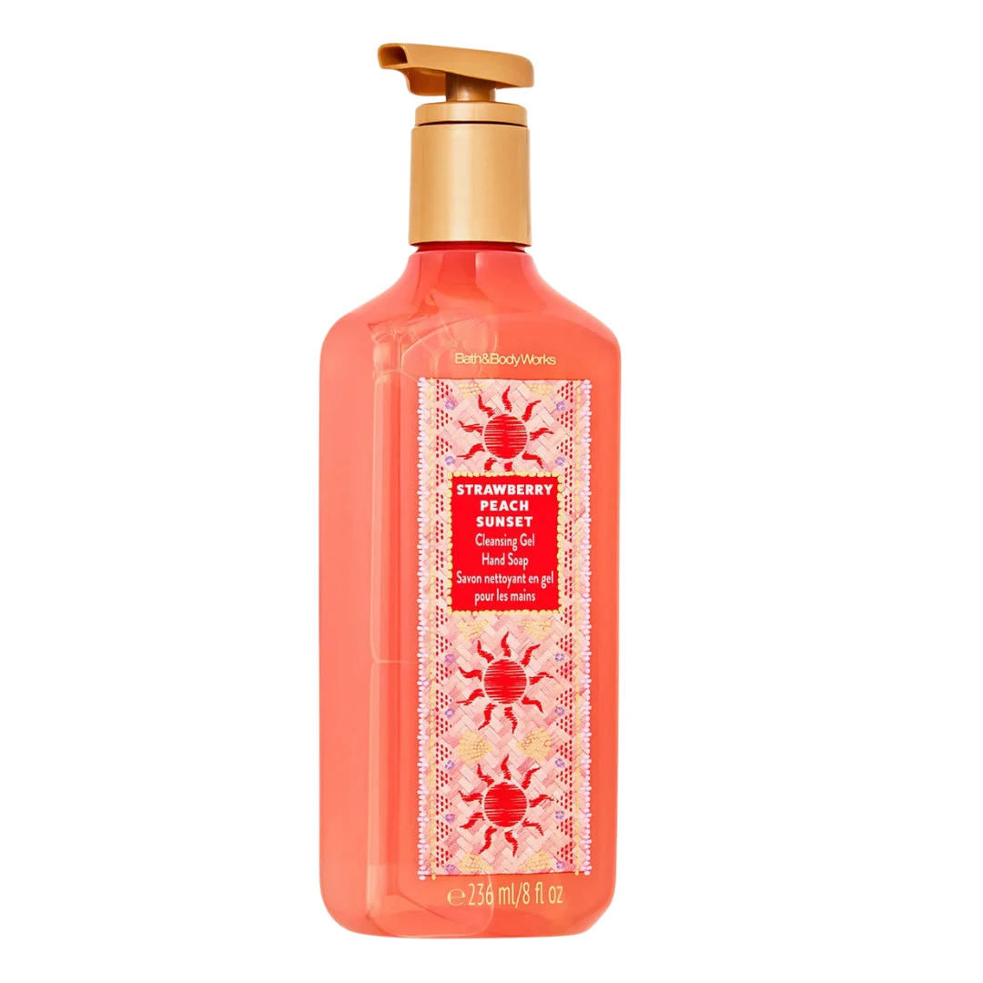 Strawberry Peach Sunset Cleansing Gel Hand Soap 259ml