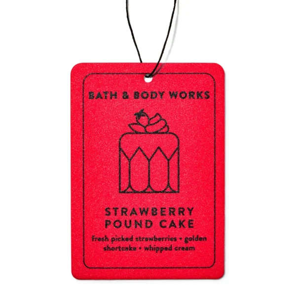 Strawberry Pound Cake Hanging Fragrance Diffuser