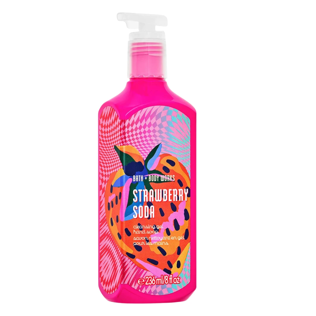 Strawberry Soda Cleansing Gel Hand Soap 236ml
