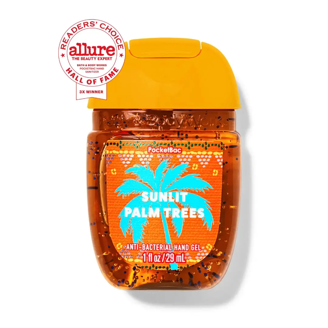 Sunlit Palm Trees PocketBac Hand Sanitizer 29ml