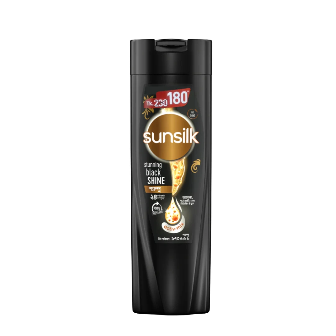 Sunsilk Stunning Black Shine Shampoo 170ml