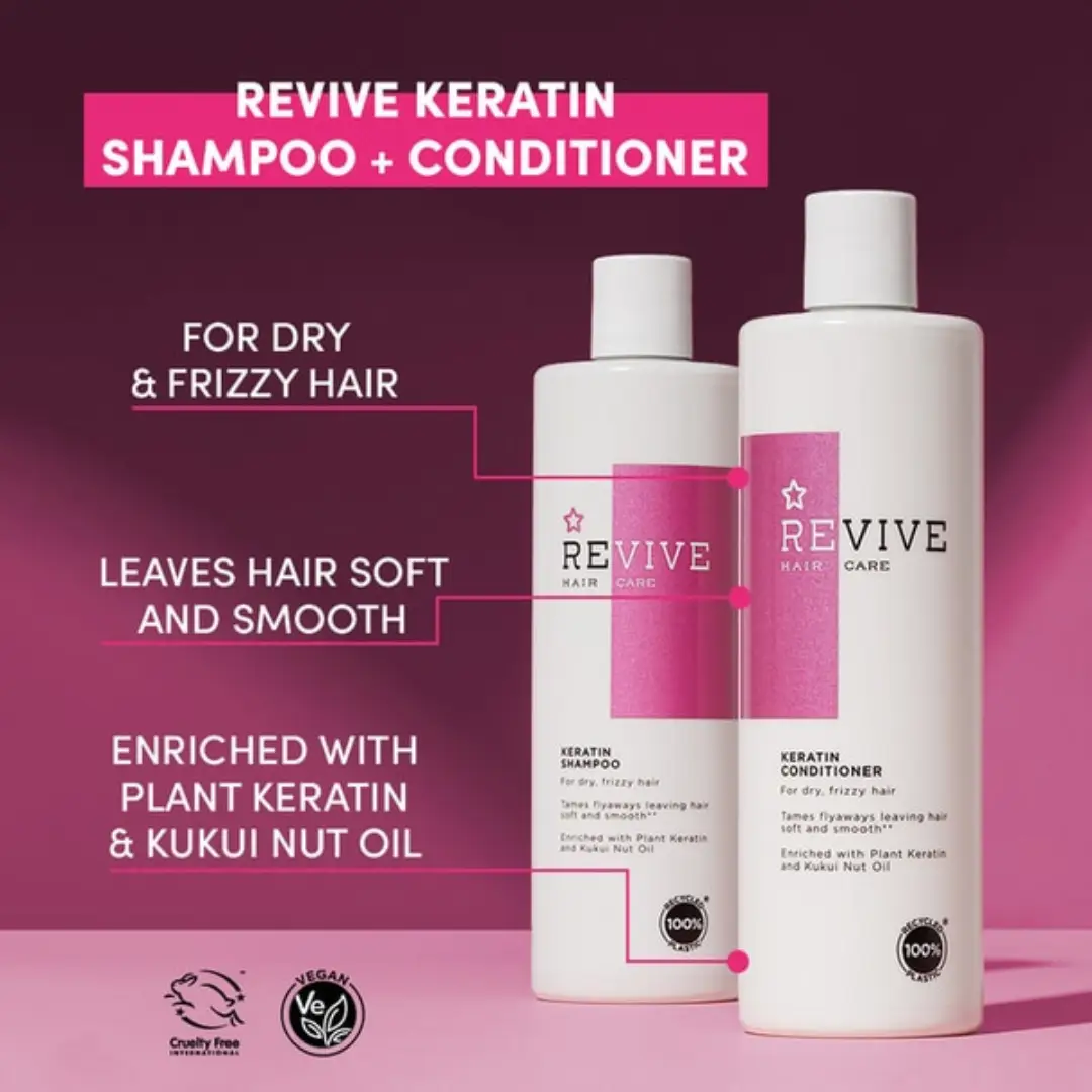 Superdrug Revive Keratin Shampoo 400ml 