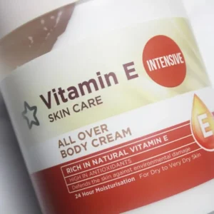 Superdrug Vitamin E Intensive All Over Body Cream 475ml