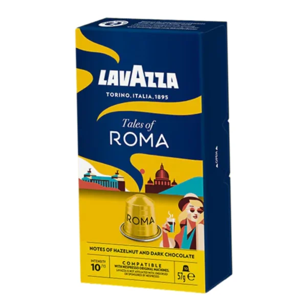 Tales of Roma Lavazza Nespresso Coffee Capsules