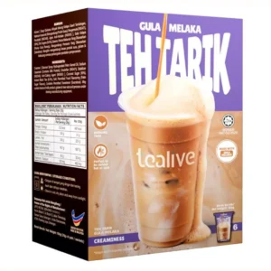 Tealive Gula Melaka Teh Tarik Instant Drink Mix Sachets