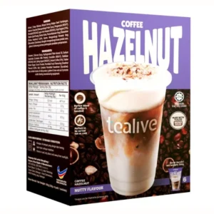 Tealive Hazelnut Coffee Instant Drink Mix Sachets