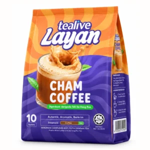 Tealive Layan Cham Coffee Premix Sachets