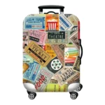 Coupon Themed Luggage Protective Cover (Size M)