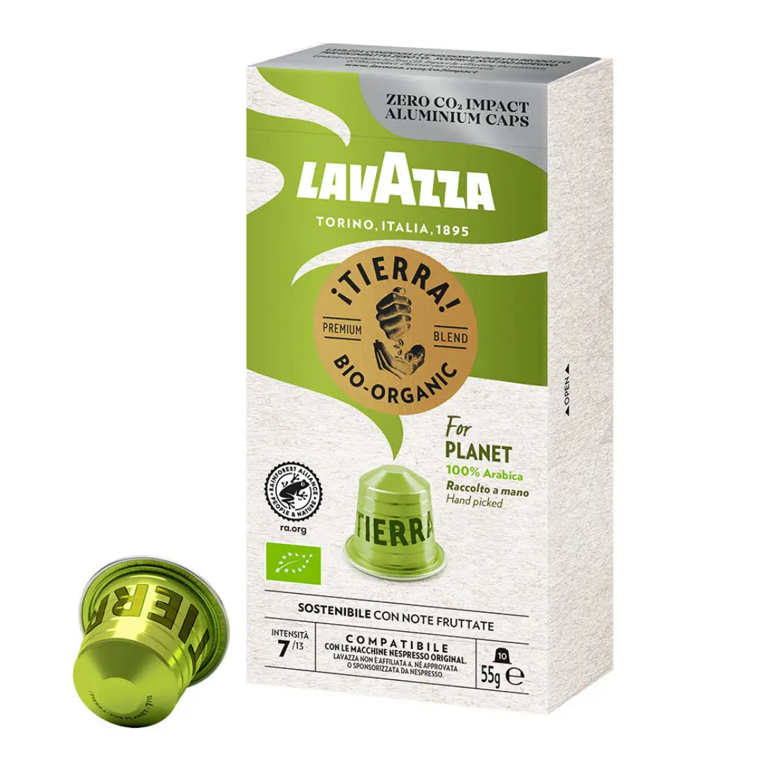 Tierra For Planet Organic Lavazza Nespresso Coffee Pods