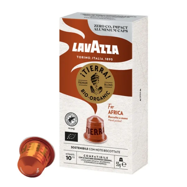 Tierra for Africa Lavazza Nespresso Coffee Pods