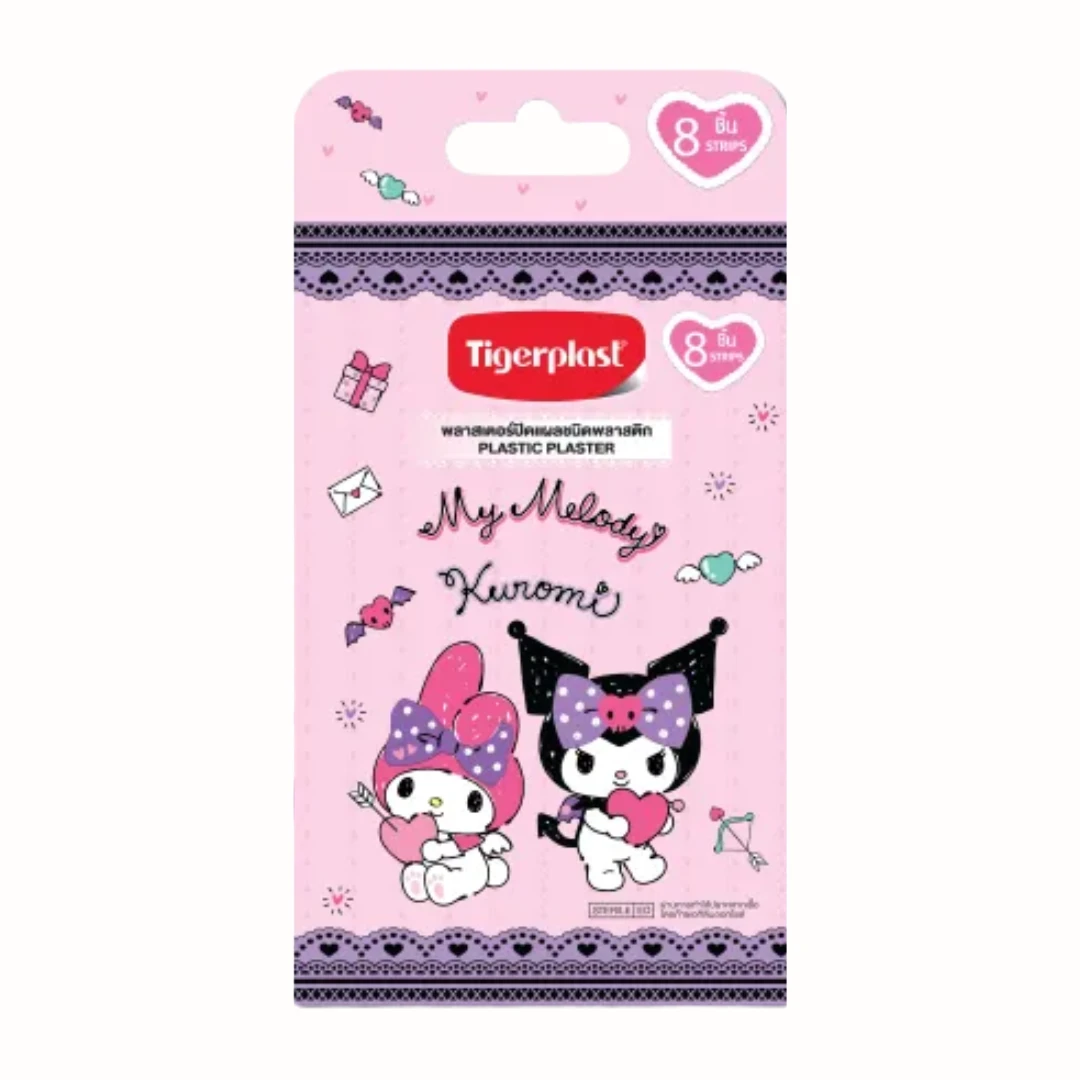 Tigerplast My Melody & Kuromi Kids Dressing Plasters (8 Strips)