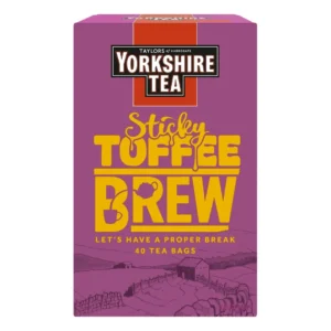 Toffee Pudding Brew Flavoured Yorkshire Tea Bags