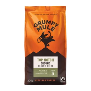 Top Notch Grumpy Mule Ground Coffee 200g