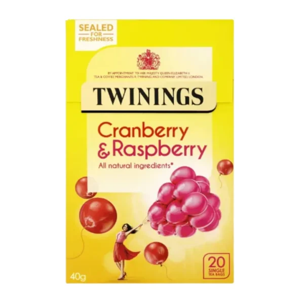 Twinings Green Tea Cranberry & Raspberry