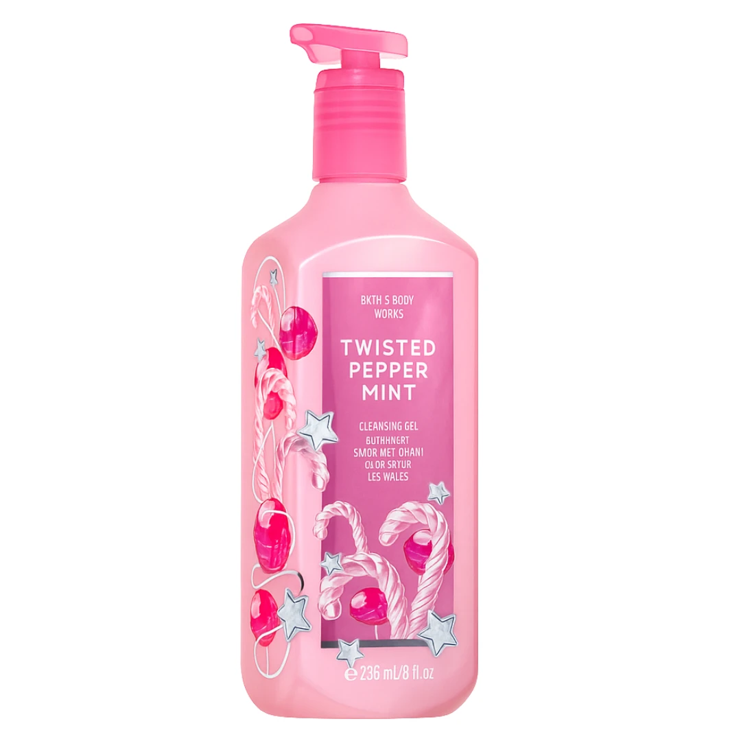Twisted Papper Mint Cleansing Gel Hand Soap 236ml
