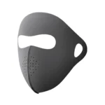 UPF50+ UV Protection Cooling Face Mask with Forehead (Charcoal)