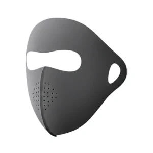 UPF50+ UV Protection Cooling Face Mask with Forehead (Charcoal)