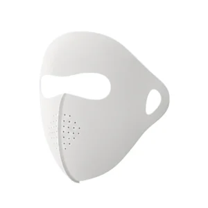 UPF50+ UV Protection Cooling Face Mask with Forehead (Grey)