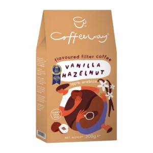 Vanilla Hazelnut Flavoured Coffeeway Ground Coffee 200g