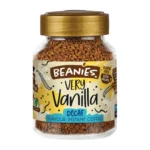 Very Vanilla Flavour Beanies Decaf Instant Coffee 50g