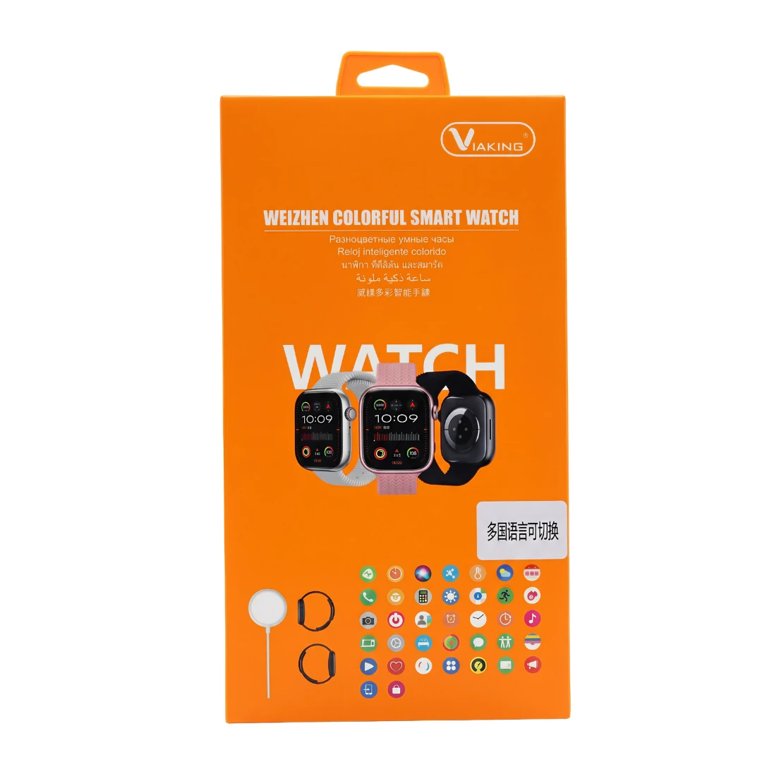 Viaking Weizhen Colorful Smart Watch (Grey) - Image 2