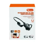 Viaking Weizhen Night Run 2-in-1 Bone Conduction Headphones (Black/White)