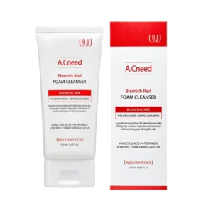 WJ Cosmetics A.Cneed Blemish Red Foam Cleanser 120ml