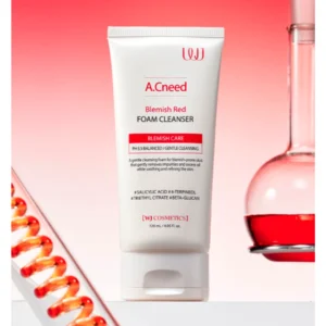 WJ Cosmetics A.Cneed Blemish Red Foam Cleanser 120ml