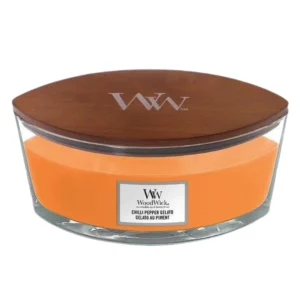 Wood Wick Ellipse Jar Chilli Pepper Gelato Candle 453.6g
