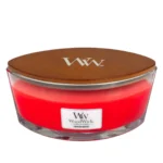 Wood Wick Ellipse Jar Crimson Berries Candle (453.6g)