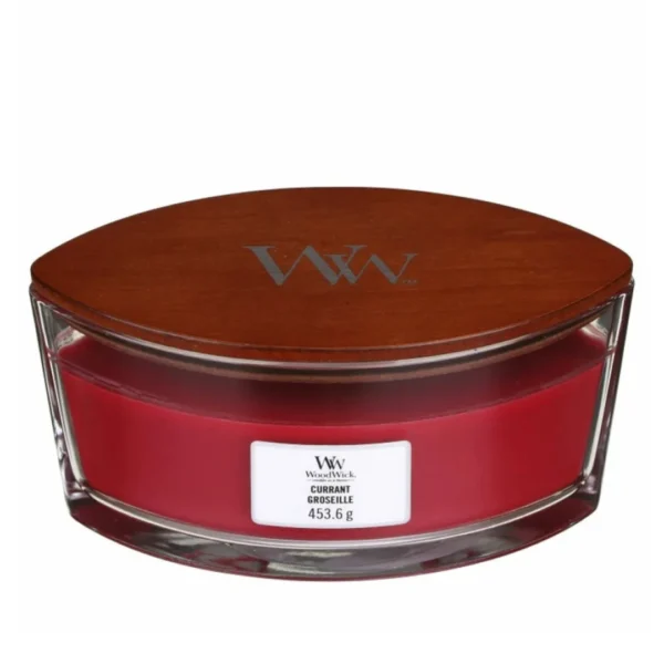 Wood Wick Ellipse Jar Currant Candle (453.6g)