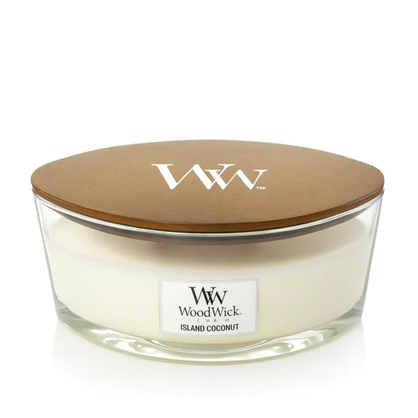 Wood Wick Ellipse Jar Island Coconut Candle (453.6g)