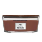 Wood Wick Ellipse Jar Smoked Walnut & Maple Candle 453.6g