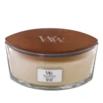 Wood Wick Ellipse Jar White Honey Candle 453.6g
