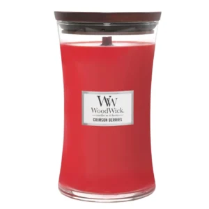 Wood Wick Large Jar Crimson Berries Candle (610g)