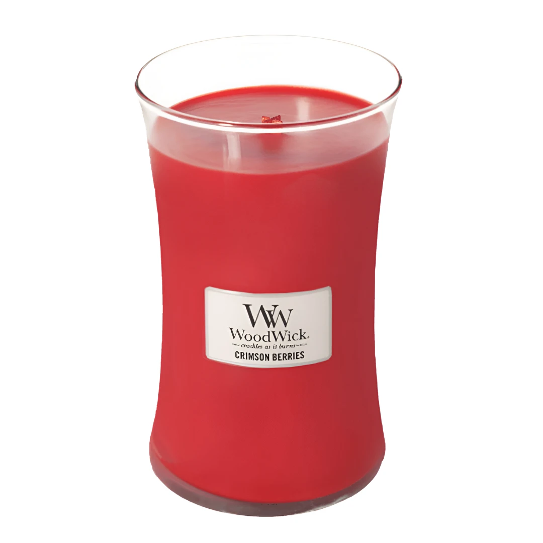 Wood Wick Large Jar Crimson Berries Candle (610g)