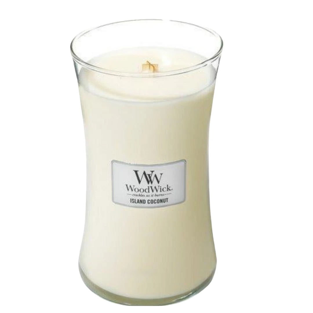 Wood Wick Large Jar Island Coconut Candle (610g)